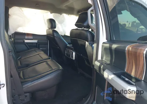 2017 Ford F-150 Lariat из США, поврежденный, VIN 1FTEW1EG0HKC16740